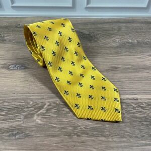BSA Boy Scouts of America Journey to Excellence Logo Mens Yellow Blue Necktie